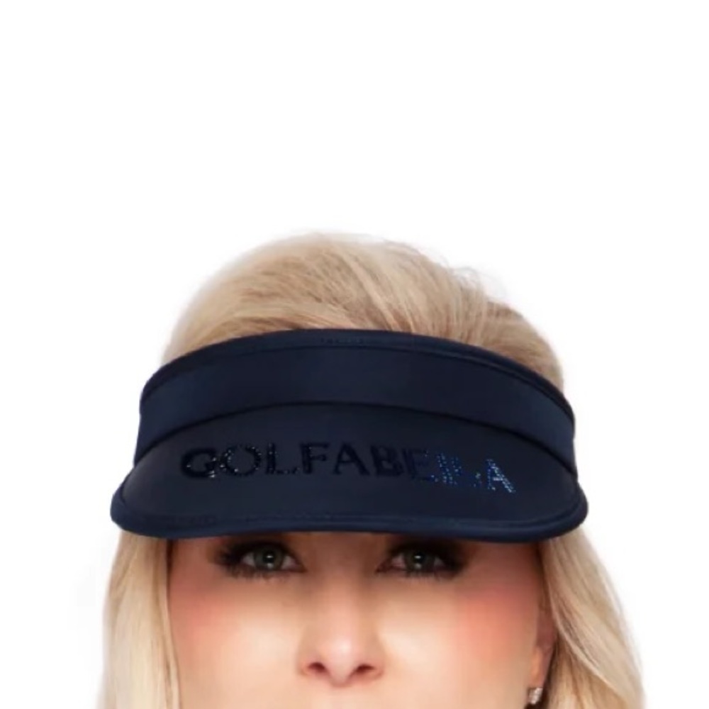 Tuckernuck Golfabella Golf Visor Navy Bling New